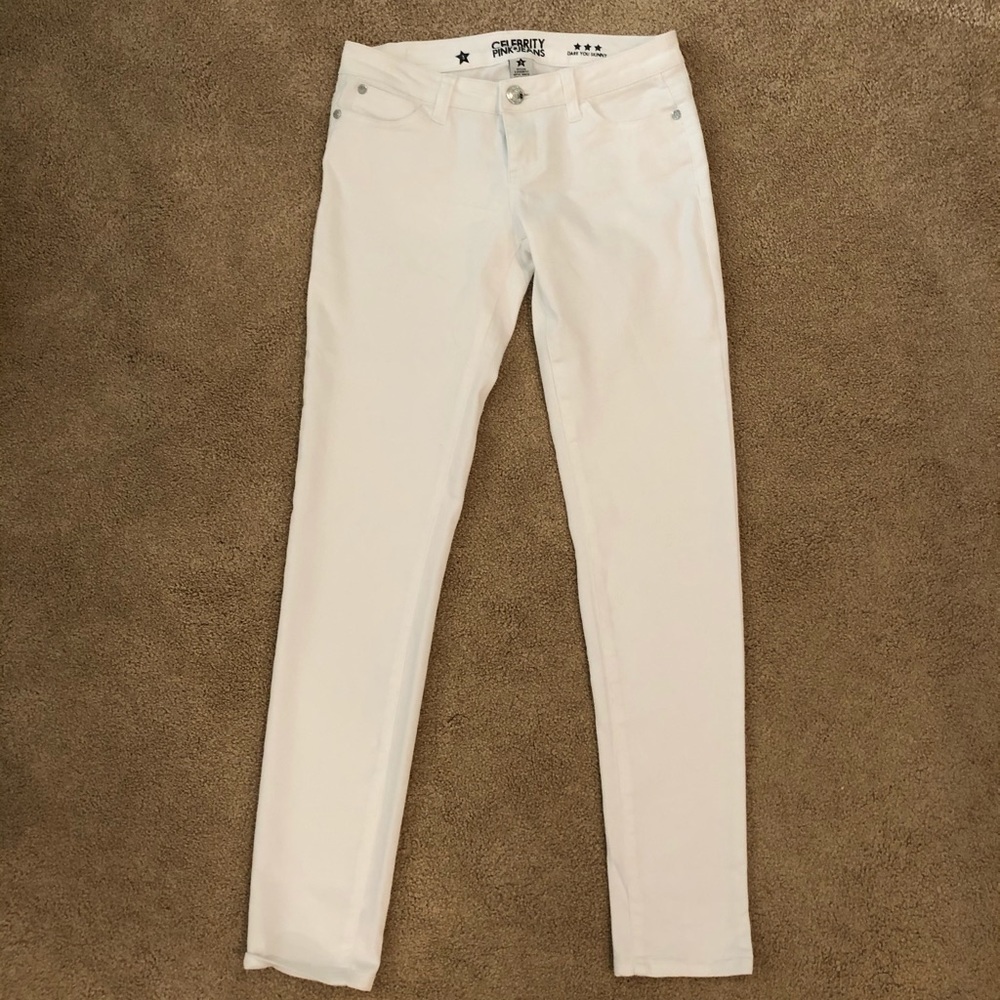 White Celebrity Pink Jeans